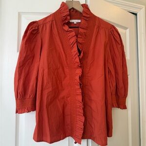 Love the label orange zuri top